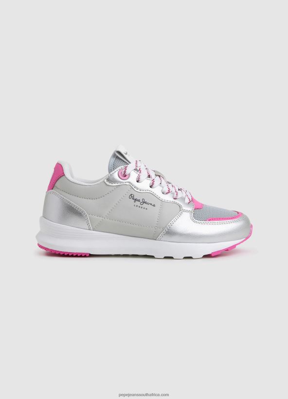 silver_york_mettalic_running_sneakers_pepe_jeans_l20f2f1333_girl.jpg Silver York Mettalic Running Sneakers Pepe Jeans L20F2F1333 Girl - Image 1