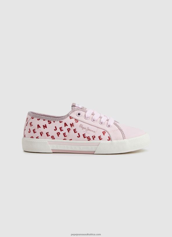 soft_pink_brady_shine_basic_sneakers_pepe_jeans_l20f2f1322_girl.jpg Soft Pink Brady Shine Basic Sneakers Pepe Jeans L20F2F1322 Girl - Image 1