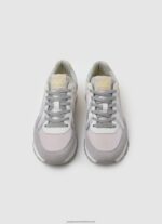 Soft Pink Brit Print Combined Sneakers Pepe Jeans L20F2F587 Women - Image 3