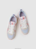 Soft Pink Brit Pro Bright Running Sneakers Pepe Jeans L20F2F575 Women - Image 3