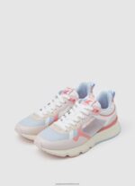 Soft Pink Brit Pro Bright Running Sneakers Pepe Jeans L20F2F575 Women - Image 4