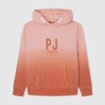 Squash Orange Faded Hooded Jumper Pepe Jeans L20F2F1583 Boy