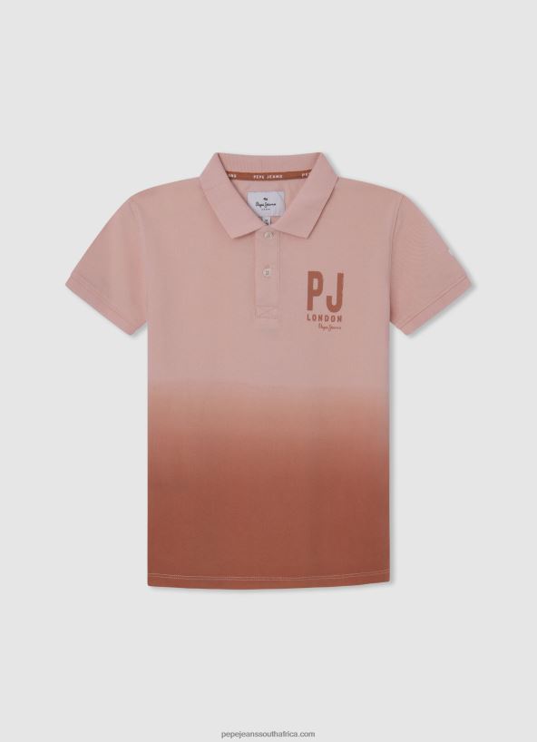 squash_orange_faded_pique_polo_shirt_pepe_jeans_l20f2f1668_boy.jpg Squash Orange Faded Pique Polo Shirt Pepe Jeans L20F2F1668 Boy - Image 1