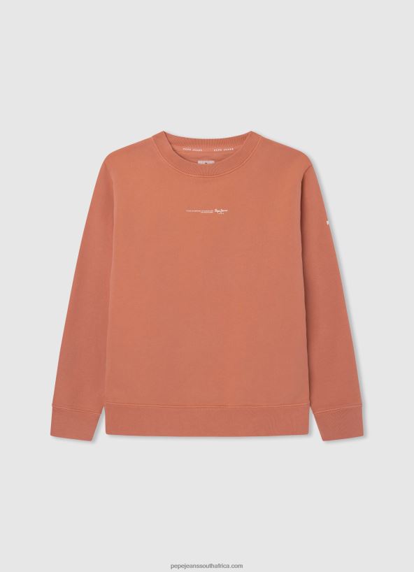 squash_orange_garment_dye_cotton_jumper_pepe_jeans_l20f2f1602_boy.jpg Squash Orange Garment Dye Cotton Jumper Pepe Jeans L20F2F1602 Boy - Image 1