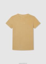 Squash Orange Graphic Print T-Shirt Pepe Jeans L20F2F1613 Boy - Image 4