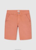 Squash Orange Regular Fit Chino Shorts Pepe Jeans L20F2F1692 Boy