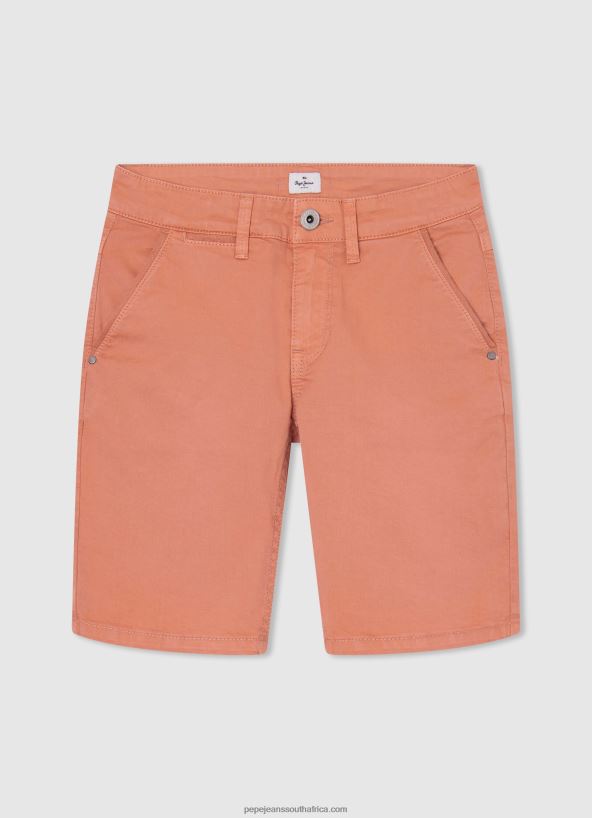 squash_orange_regular_fit_chino_shorts_pepe_jeans_l20f2f1692_boy.jpg Squash Orange Regular Fit Chino Shorts Pepe Jeans L20F2F1692 Boy - Image 1