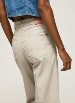 Stone Flared Cotton Trousers Pepe Jeans L20F2F312 Women - Image 5