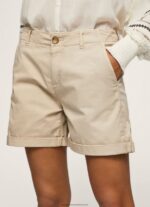 Stone Regular Fit Chino Shorts Pepe Jeans L20F2F524 Women - Image 3