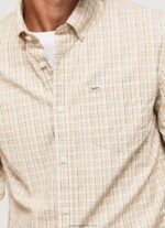 Stone Regular Fit Poplin Cotton Shirt Pepe Jeans L20F2F1042 Men - Image 3