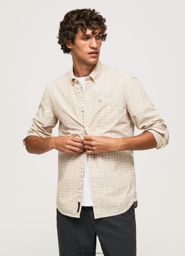 stone_regular_fit_poplin_cotton_shirt_pepe_jeans_l20f2f1042_men.jpg Stone Regular Fit Poplin Cotton Shirt Pepe Jeans L20F2F1042 Men - Image 1