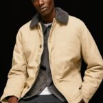 Stone Short Puffer Canvas Jacket Pepe Jeans L20F2F838 Men