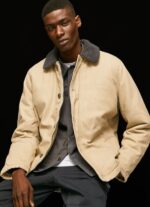Stone Short Puffer Canvas Jacket Pepe Jeans L20F2F838 Men