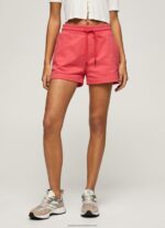 Studio Red Adjustable Waist Cotton Shorts Pepe Jeans L20F2F516 Women - Image 2
