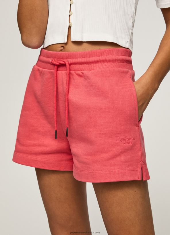 Studio Red Adjustable Waist Cotton Shorts Pepe Jeans L20F2F516 Women - Image 3