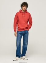 Studio Red Hooded Cotton Jumper Pepe Jeans L20F2F909 Men - Image 2
