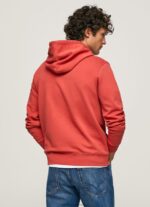 Studio Red Hooded Cotton Jumper Pepe Jeans L20F2F909 Men - Image 4