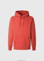 Studio Red Hooded Cotton Jumper Pepe Jeans L20F2F909 Men - Image 5