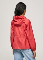 Studio Red Hooded Windbreaker Jacket Pepe Jeans L20F2F129 Women - Image 4