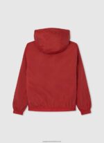 Studio Red Hooded Windbreaker Jacket Pepe Jeans L20F2F1564 Boy - Image 2
