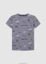 Studio Red Logo Print T-Shirt Pepe Jeans L20F2F1647 Boy - Image 3