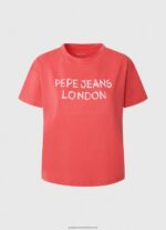 Studio Red Logo Print T-Shirt Pepe Jeans L20F2F379 Women - Image 5