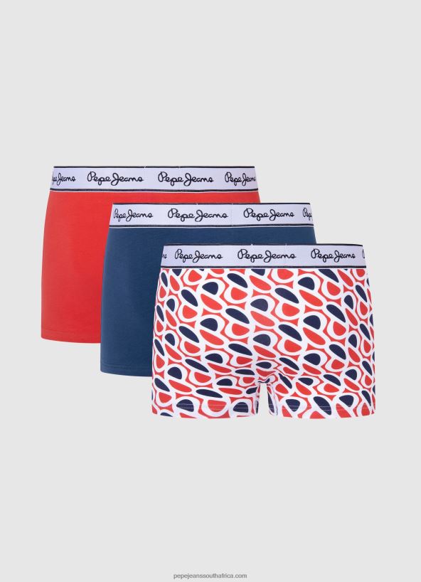 Studio Red P Print Tk 3-Pack Boxers Pepe Jeans L20F2F1154 Men - Image 2