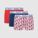 Studio Red P Print Tk 3-Pack Boxers Pepe Jeans L20F2F1154 Men