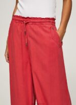 Studio Red Paper Bag Wide Trousers Pepe Jeans L20F2F303 Women - Image 3