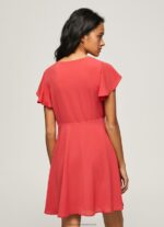 Studio Red Patrizia Crossed Collar Dress Pepe Jeans L20F2F166 Women - Image 4