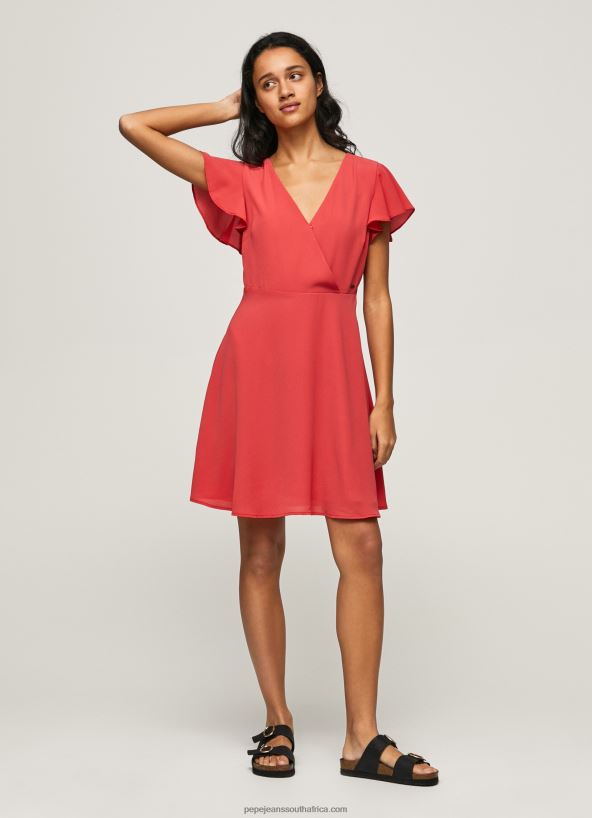 studio_red_patrizia_crossed_collar_dress_pepe_jeans_l20f2f166_women.jpg Studio Red Patrizia Crossed Collar Dress Pepe Jeans L20F2F166 Women - Image 1