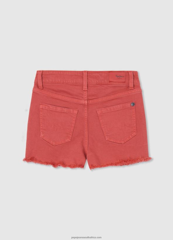 Studio Red Patty Regular Fit Shorts Pepe Jeans L20F2F1494 Girl - Image 2