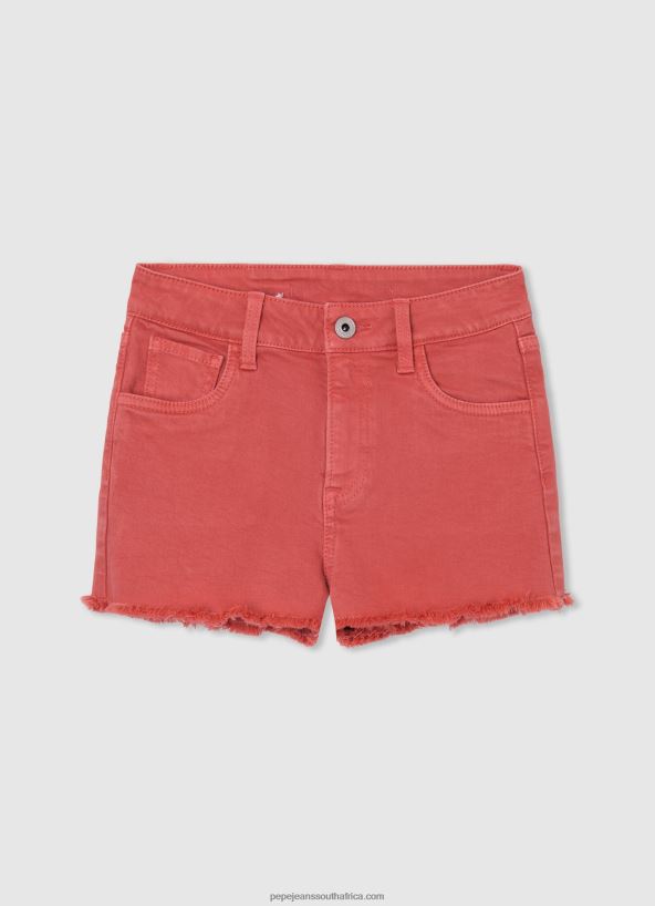 studio_red_patty_regular_fit_shorts_pepe_jeans_l20f2f1494_girl.jpg Studio Red Patty Regular Fit Shorts Pepe Jeans L20F2F1494 Girl - Image 1