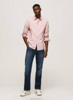Studio Red Percy Bengal-Striped Poplin Shirt Pepe Jeans L20F2F1074 Men - Image 2