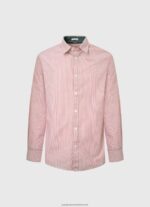 Studio Red Percy Bengal-Striped Poplin Shirt Pepe Jeans L20F2F1074 Men - Image 5