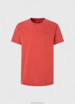 Studio Red Printed Logo Cotton T-Shirt Pepe Jeans L20F2F946 Men - Image 5