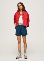 Studio Red Regular Fit Denim Jacket Pepe Jeans L20F2F141 Women - Image 3