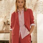 Studio Red Relaxed Fit Linen Blazer Pepe Jeans L20F2F109 Women