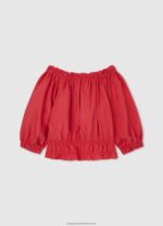 Studio Red Sigrid Cropped Fit Top Pepe Jeans L20F2F1447 Girl - Image 2