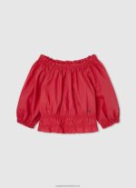 Studio Red Strass Logo Cotton T-Shirt Pepe Jeans L20F2F1450 Girl - Image 5