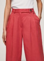 Studio Red Wide Pleated Trousers Pepe Jeans L20F2F289 Women - Image 3