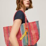 Studio Red Woven Plastic Tote Bag Pepe Jeans L20F2F720 Women