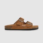 Tan Bio Suede Sandals Pepe Jeans L20F2F1273 Men