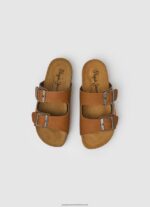 Tan Double Kansas Anatomical Sandals Pepe Jeans L20F2F1547 Boy - Image 2