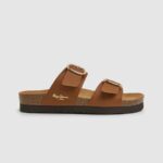 Tan Oban Anatomical Sandals Pepe Jeans L20F2F654 Women
