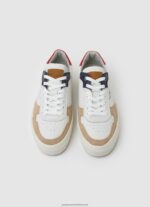 Tan Yogi Street Leather Sneakers Pepe Jeans L20F2F1170 Men - Image 3