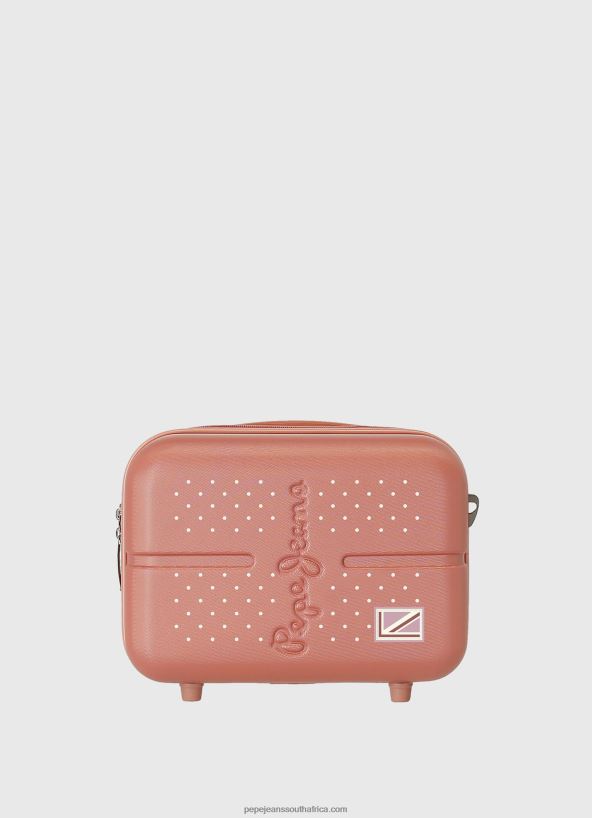 terracotta_laila_girls_toiletry_bag_pepe_jeans_l20f2f1519.jpg Terracotta Laila Girl's Toiletry Bag Pepe Jeans L20F2F1519 - Image 1