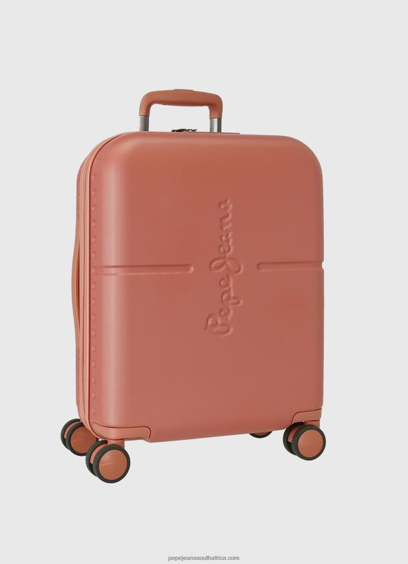 terracotta_trolley_abs_55cm_highlight_hard_suitcase_pepe_jeans_l20f2f755_women.jpg Terracotta Trolley Abs 55Cm. Highlight Hard Suitcase Pepe Jeans L20F2F755 Women - Image 1