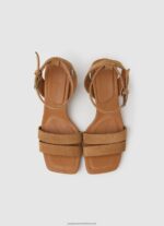 Tobacco Altea Smart Suede Sandals Pepe Jeans L20F2F642 Women - Image 2