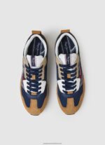 Tobacco Foster Man Combined Sneakers Pepe Jeans L20F2F1174 Men - Image 3